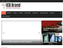 Tablet Screenshot of lcb-brand.com